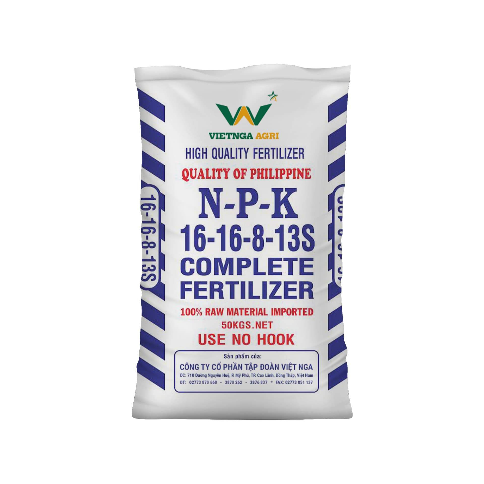 NPK 16-16-8-13S Viet Nga