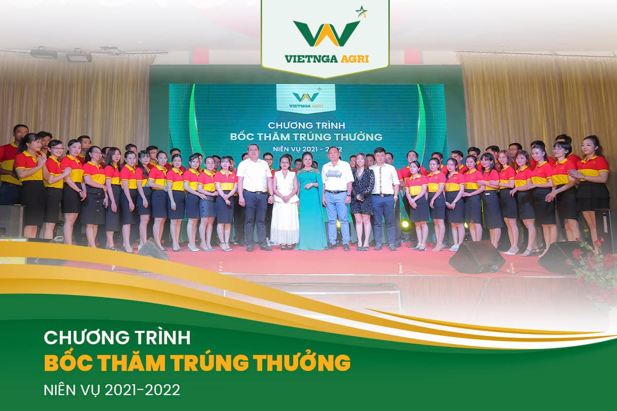 Chương trình bốc thăm trúng thưởng lớn nhất năm của Phân Bón Việt Nga với hơn 200 đại lý