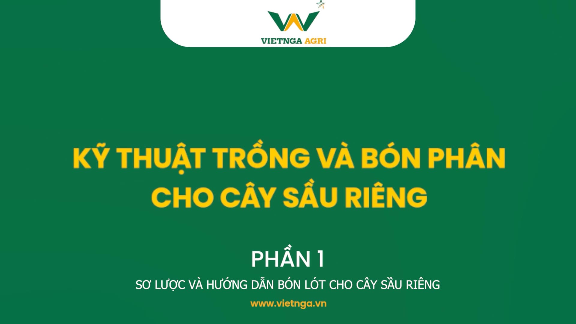 ផ្នែកទី I៖ បច្ចេកទេសដាំ និងដាក់ជីសម្រាប់ដើមទុរេន៖ ទិដ្ឋភាពទូទៅ និងការណែនាំអំពីការដាក់ជីទ្រនាប់សម្រាប់ដើមទុរេន