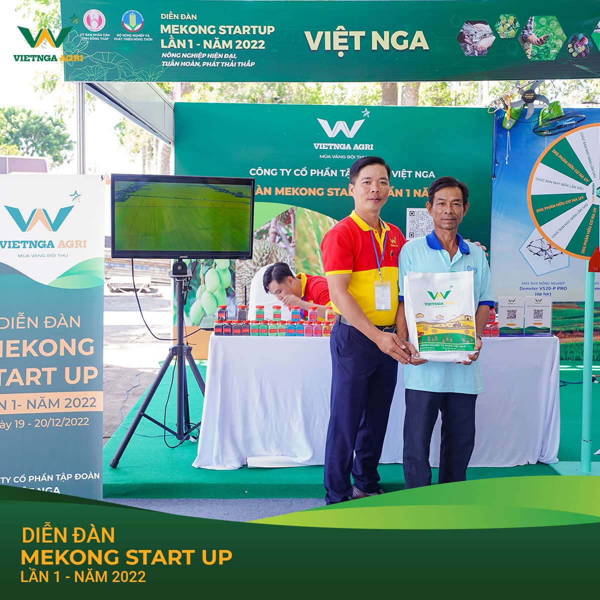 Phân Bón Việt Nga tại Diễn đàn Mekong Startup 2022