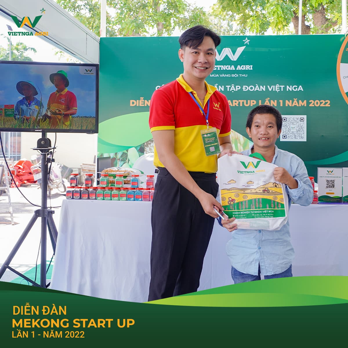 Hoạt động của Phân Bón Việt Nga tại Diễn đàn Mekong Startup 2022