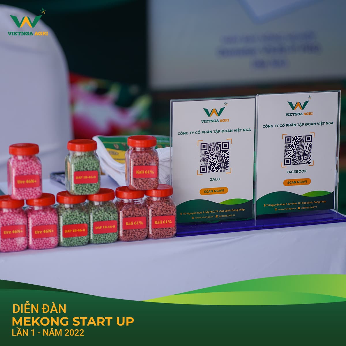 Khoảnh khắc tại Diễn đàn Mekong Startup 2022 của Phân Bón Việt Nga