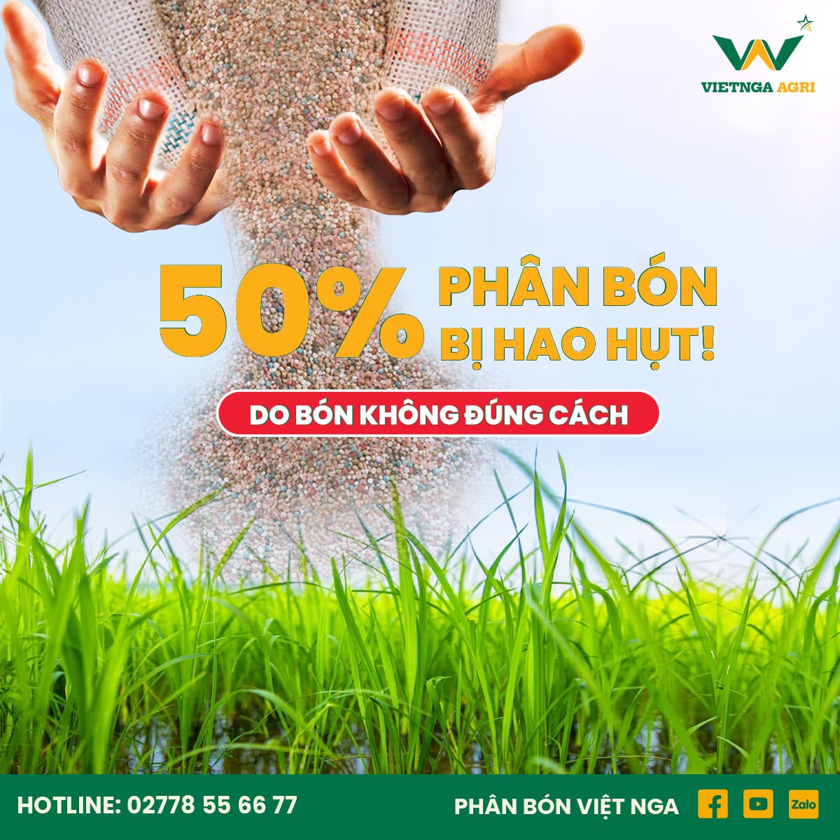 ជី ៥០% ត្រូវបាត់បង់ដោយសារតែការប្រើប្រាស់មិនត្រឹមត្រូវ។