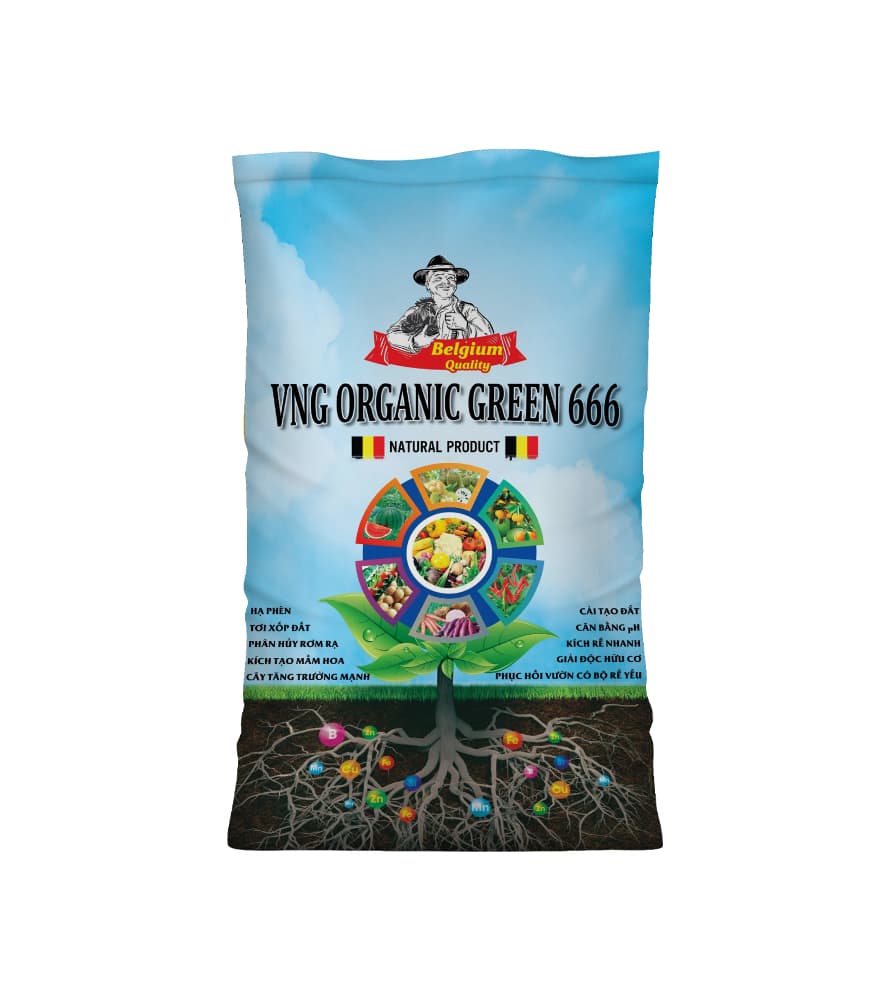 ជីសរីរាង្គ VNG Organic Green 666