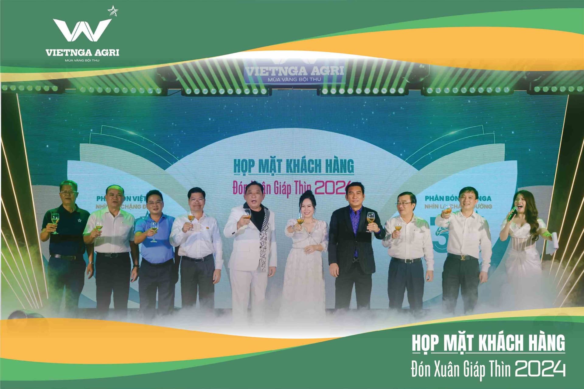 Lãnh đạo Việt Nga phát biểu tại họp mặt khách hàng Xuân Giáp Thìn 2024