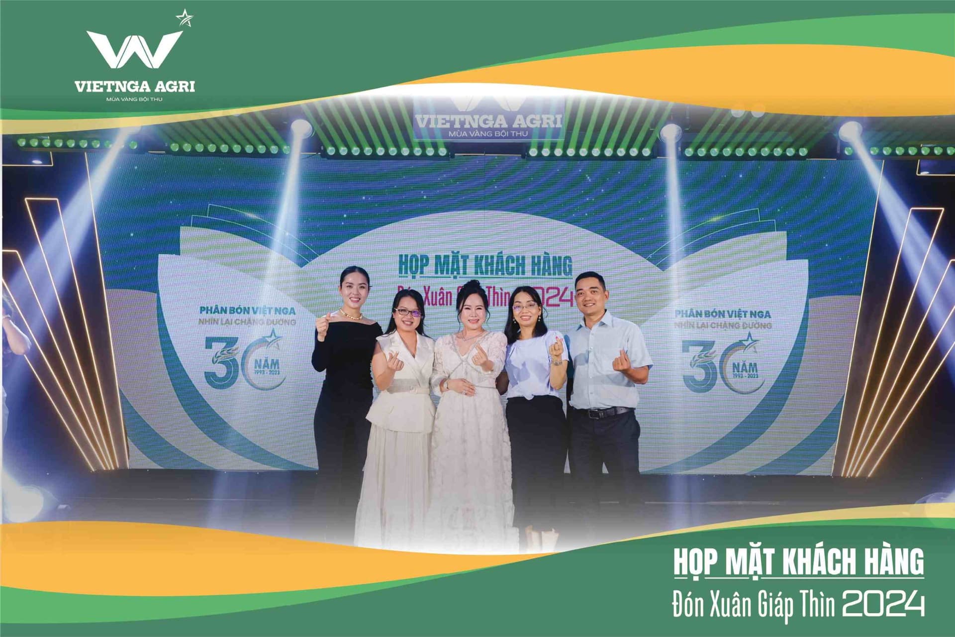 Lãnh đạo Phân Bón Việt Nga tại họp mặt khách hàng Xuân Giáp Thìn 2024