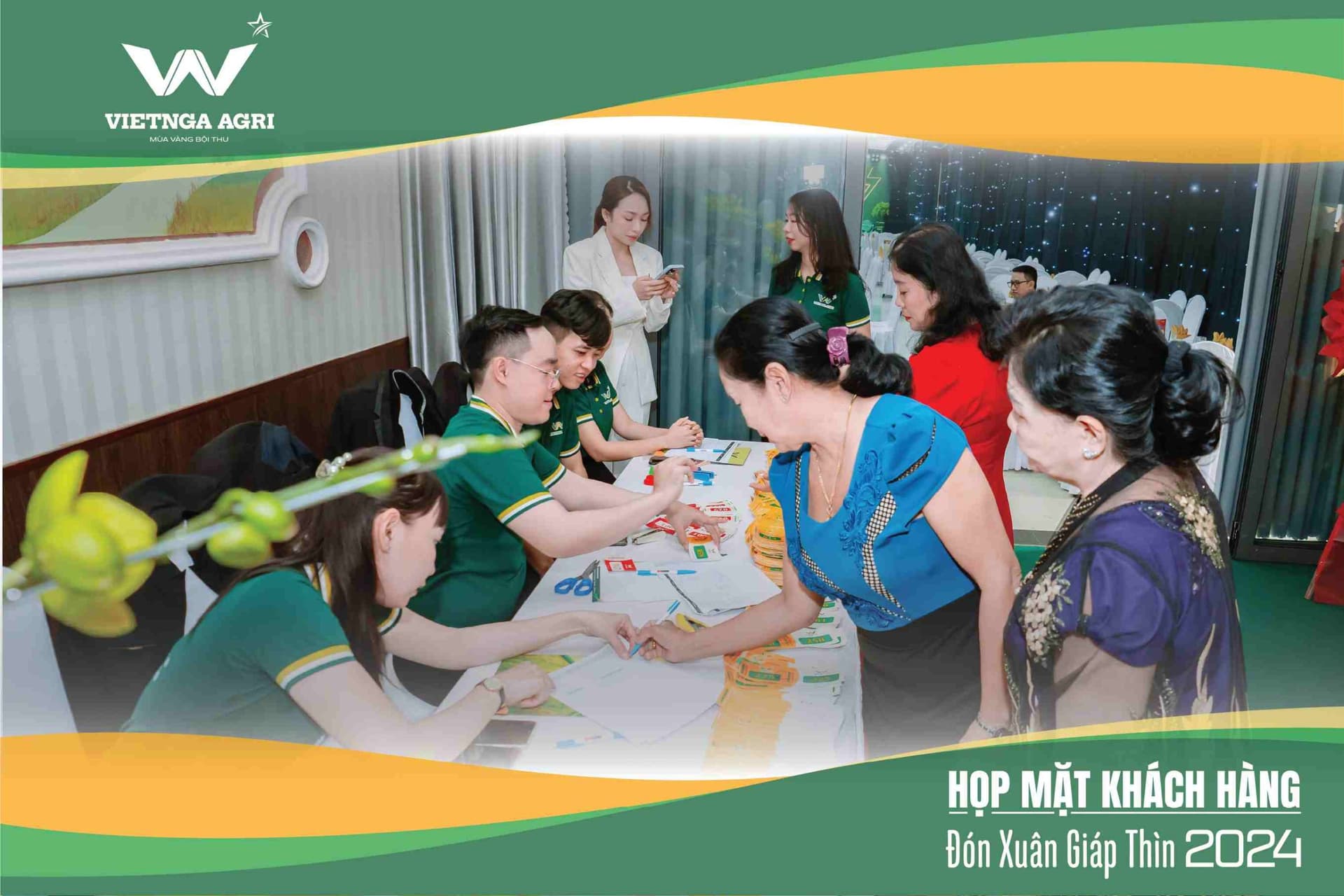 Hoạt động vui tươi tại họp mặt khách hàng Xuân Giáp Thìn 2024