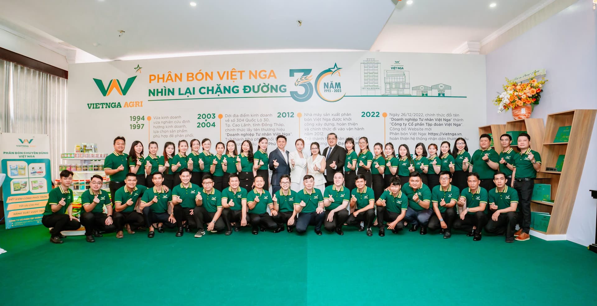 Viet Nga Fertilizer បានរៀបចំកម្មវិធីជួបជុំអតិថិជន ដើម្បីស្វាគមន៍ឆ្នាំថ្មី Giap Thin ២០២៤។