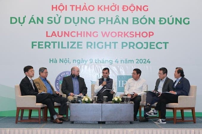 Mỹ hỗ trợ 100 tỷ đồng cho dự án sử dụng phân bón đúng
