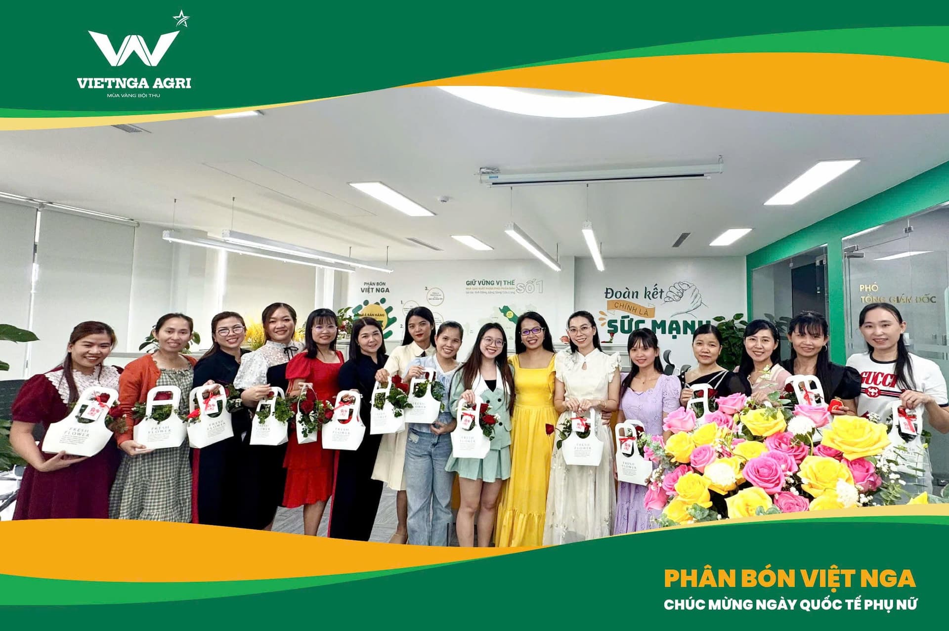 សកម្មភាពអបអរសាទរថ្ងៃអន្តរជាតិនារី ៨ ខែមីនា របស់Viet Nga Fertilizer