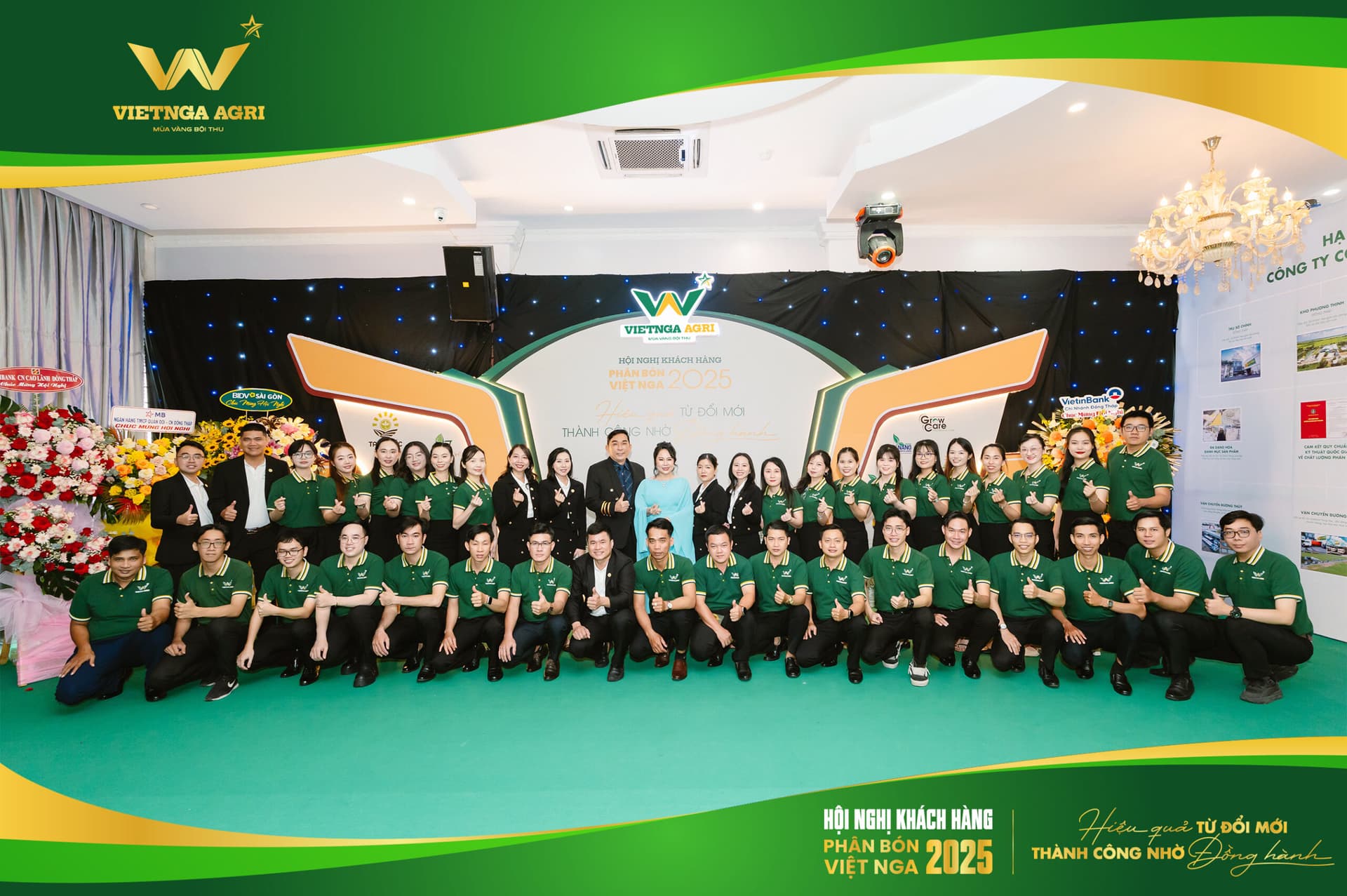 ក្រុមហ៊ុន Viet Nga Group បានរៀបចំដោយជោគជ័យនូវសន្និសីទអតិថិជន Viet Nga Fertilizer ឆ្នាំ 2025