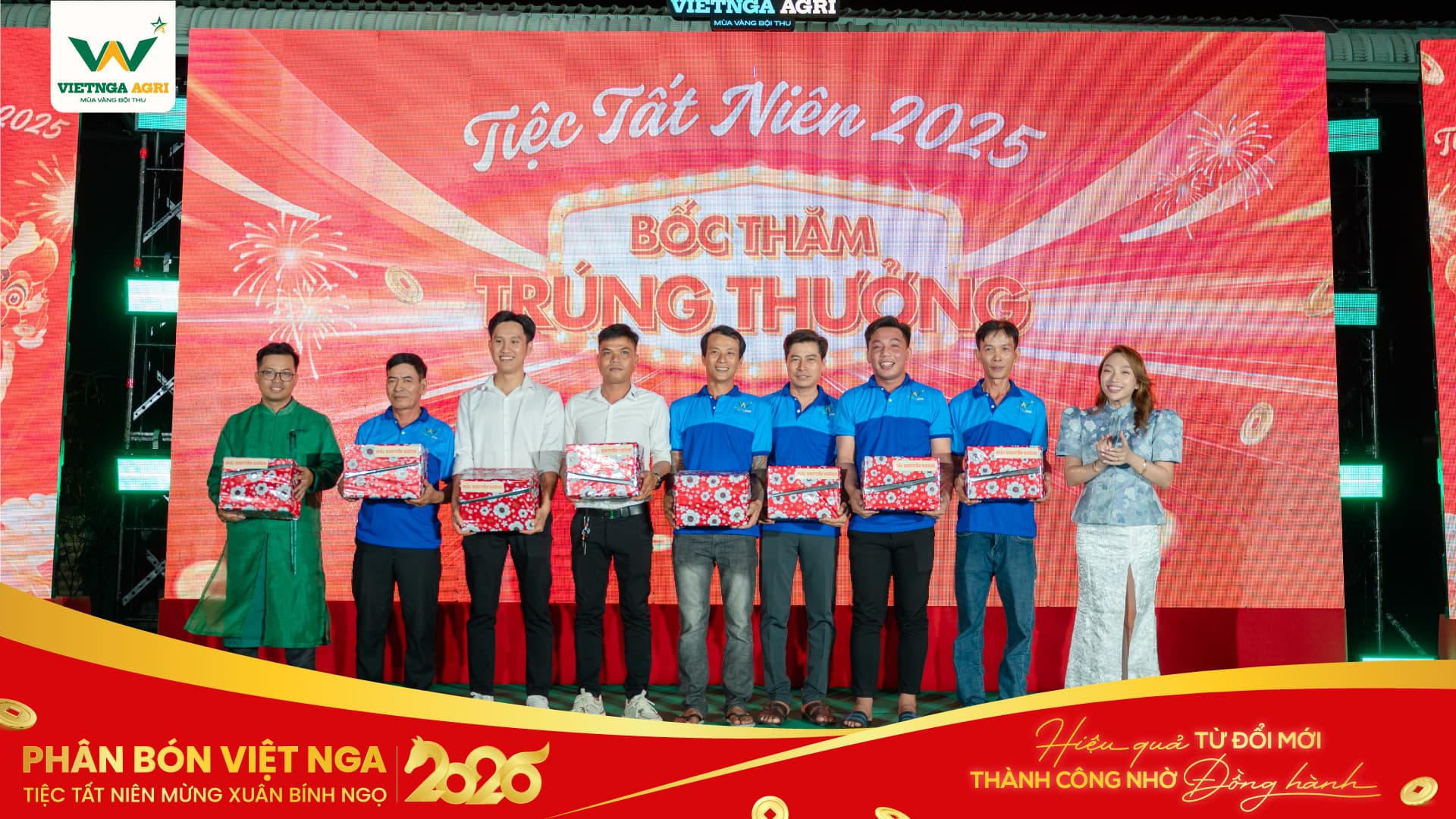 Viet Nga Fertilizer រៀបចំពិធីជប់លៀងបញ្ចប់ឆ្នាំ 2025 – អបអរនិទាឃរដូវឆ្នាំមមី (Binh Ngo) 2026