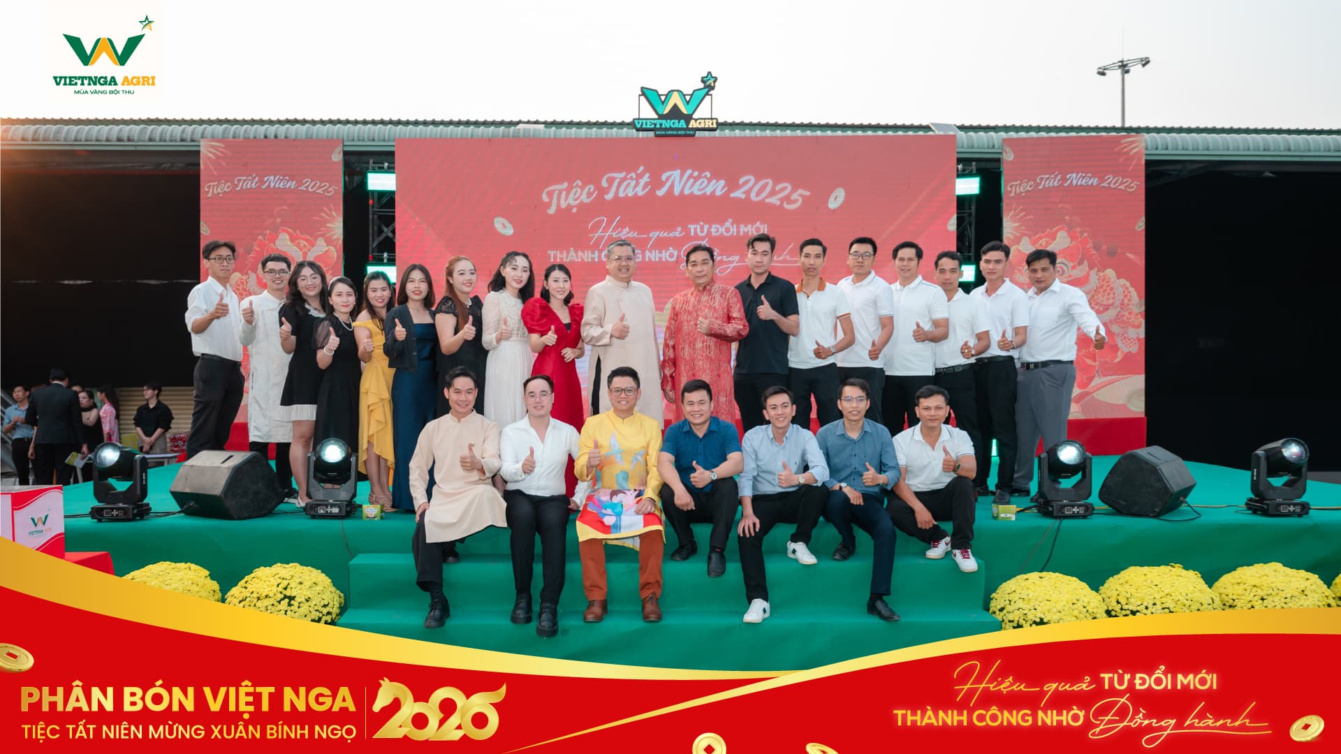 Viet Nga Fertilizer រៀបចំពិធីជប់លៀងបញ្ចប់ឆ្នាំ 2025 – អបអរនិទាឃរដូវឆ្នាំមមី (Binh Ngo) 2026