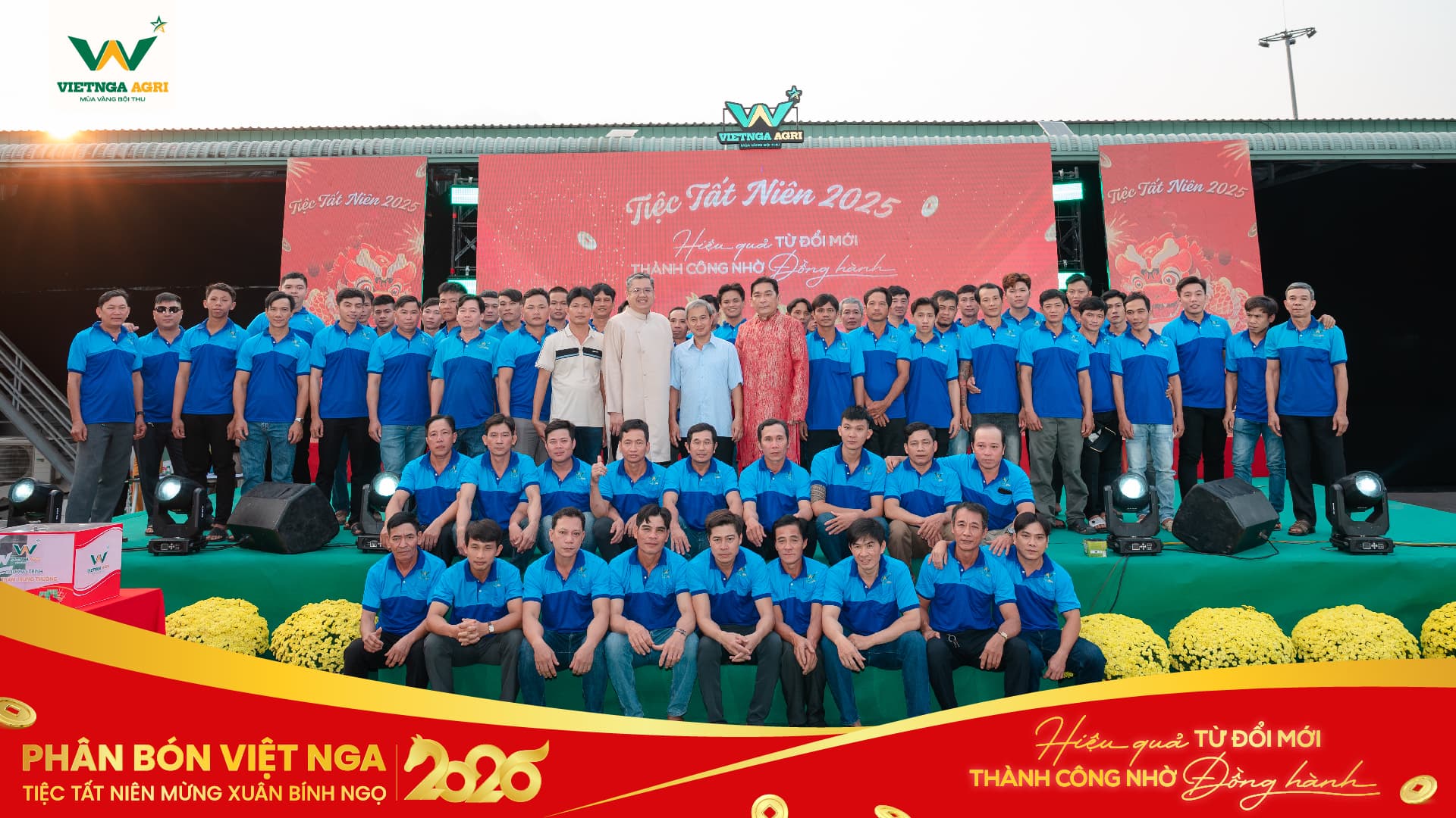 Viet Nga Fertilizer រៀបចំពិធីជប់លៀងបញ្ចប់ឆ្នាំ 2025 – អបអរនិទាឃរដូវឆ្នាំមមី (Binh Ngo) 2026