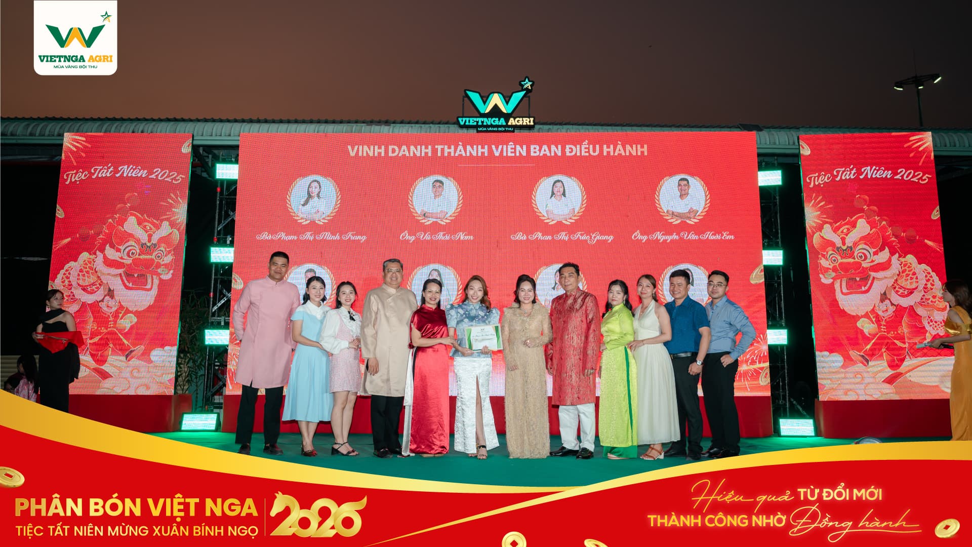 Viet Nga Fertilizer រៀបចំពិធីជប់លៀងបញ្ចប់ឆ្នាំ 2025 – អបអរនិទាឃរដូវឆ្នាំមមី (Binh Ngo) 2026