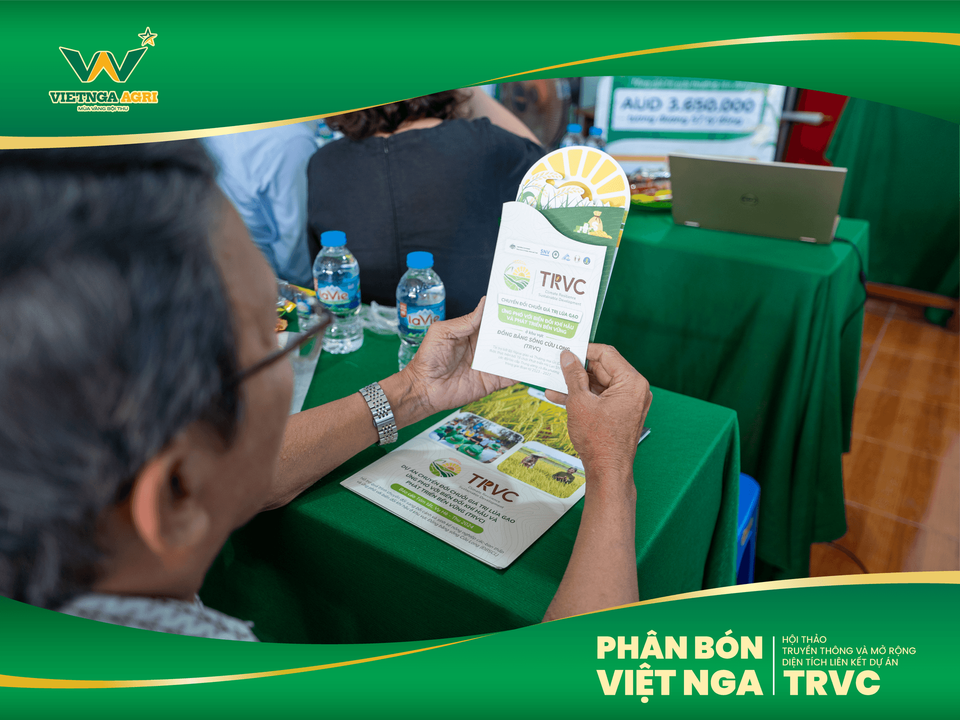 Viet Nga Fertilizer Holds Workshop to Promote the Development of the TRVC Project in Dong Thap Province