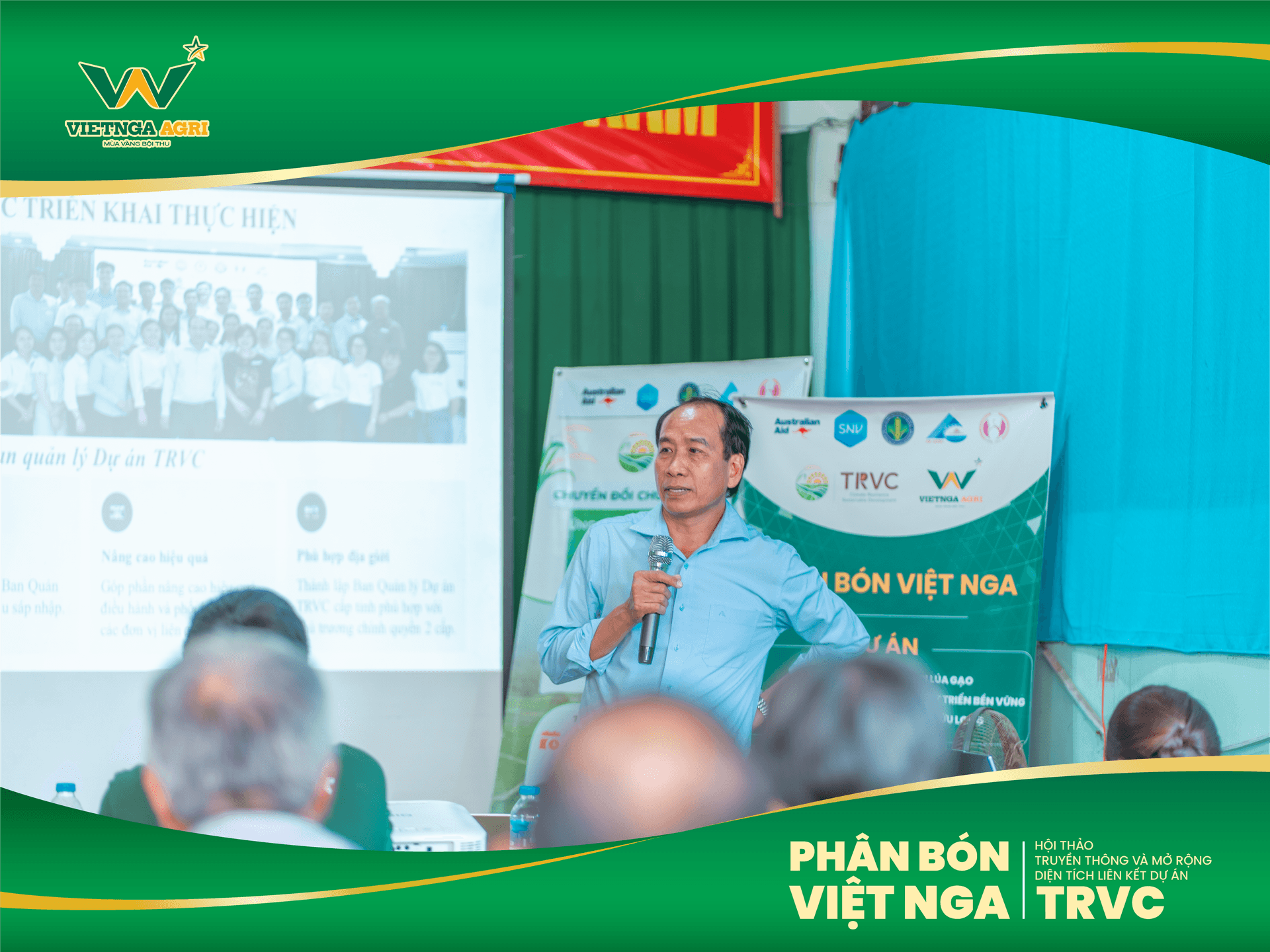 Mr. Le Van Chan, Deputy Director of the TRVC Project Management Board of Dong Thap Province, also shared additional insights at the workshop.