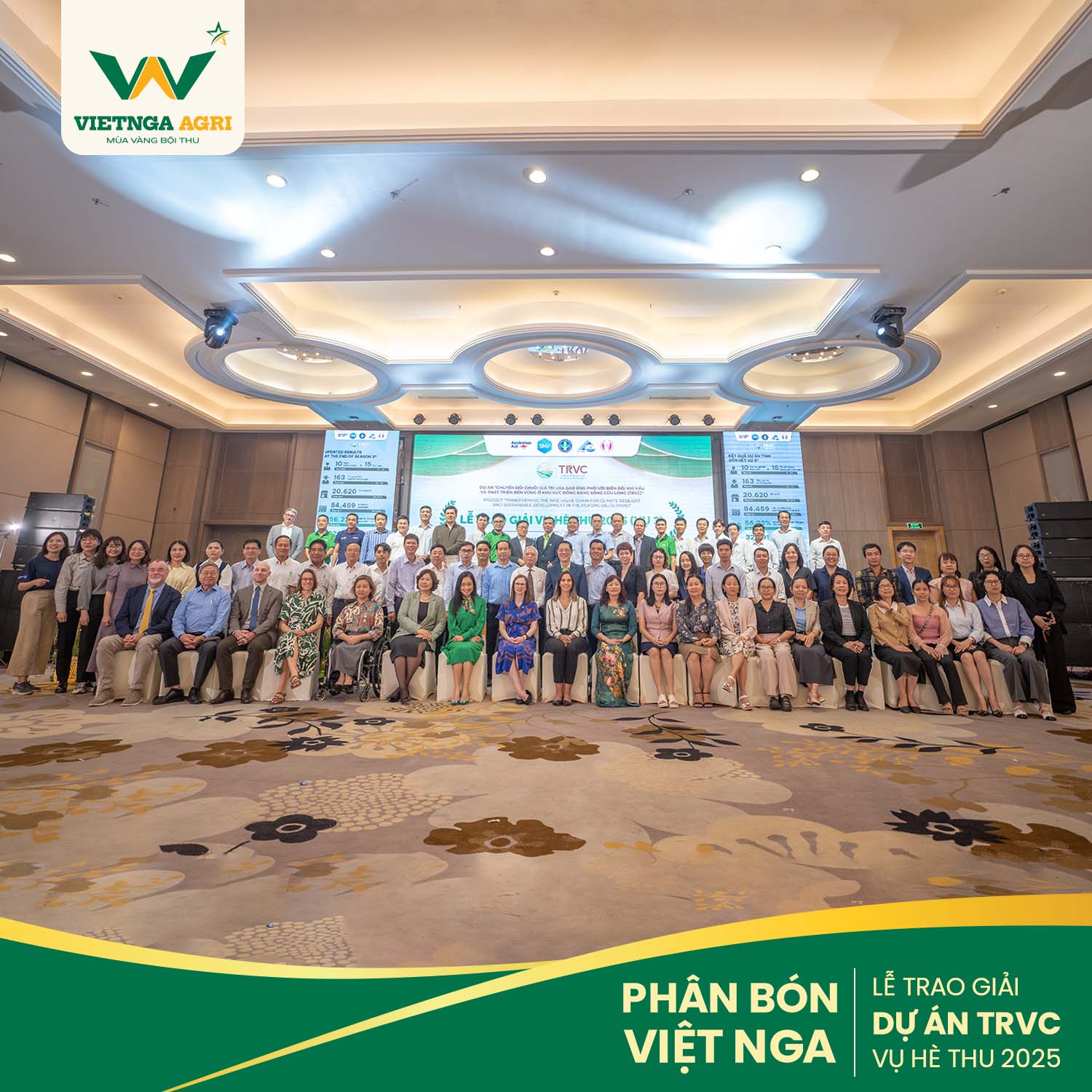 គម្រោង (TRVC) ត្រូវបានចាត់ទុកថាជាគំរូជាក់ស្តែងដ៏សំខាន់មួយនៅតំបន់ដីសណ្តទន្លេមេគង្គ តាមទិសដៅរបស់រដ្ឋាភិបាលវៀតណាម។