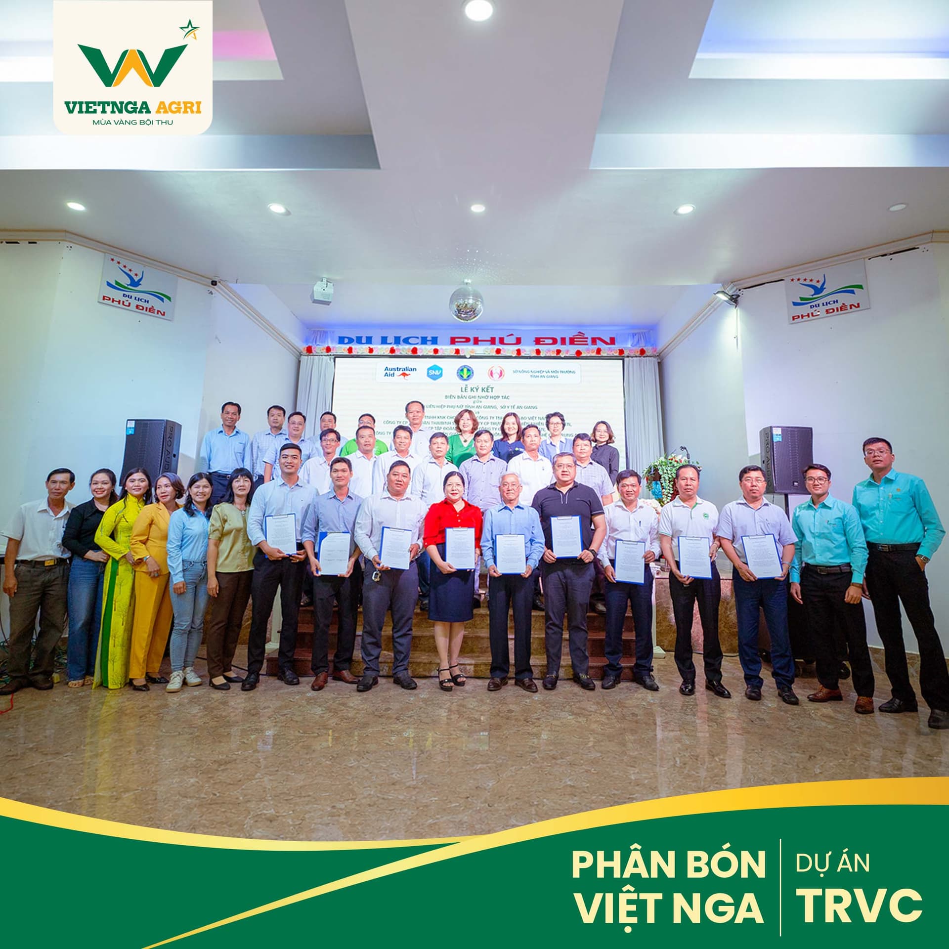Viet Nga Fertilizer ចូលរួមសន្និសីទផ្សព្វផ្សាយស្តីពីការប្រមូល និងកម្ទេចសំបកវេចខ្ចប់ថ្នាំការពាររុក្ខជាតិ រួមជាមួយពិធីចុះហត្ថលេខាលើកម្មវិធីសហការស្តីពីសមភាពយេនឌ័រ – បរិយាប័ន្នជនពិការ និងសង្គម