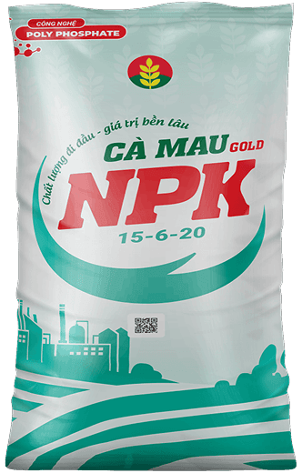 ជី NPK Ca Mau Gold 15-6-20