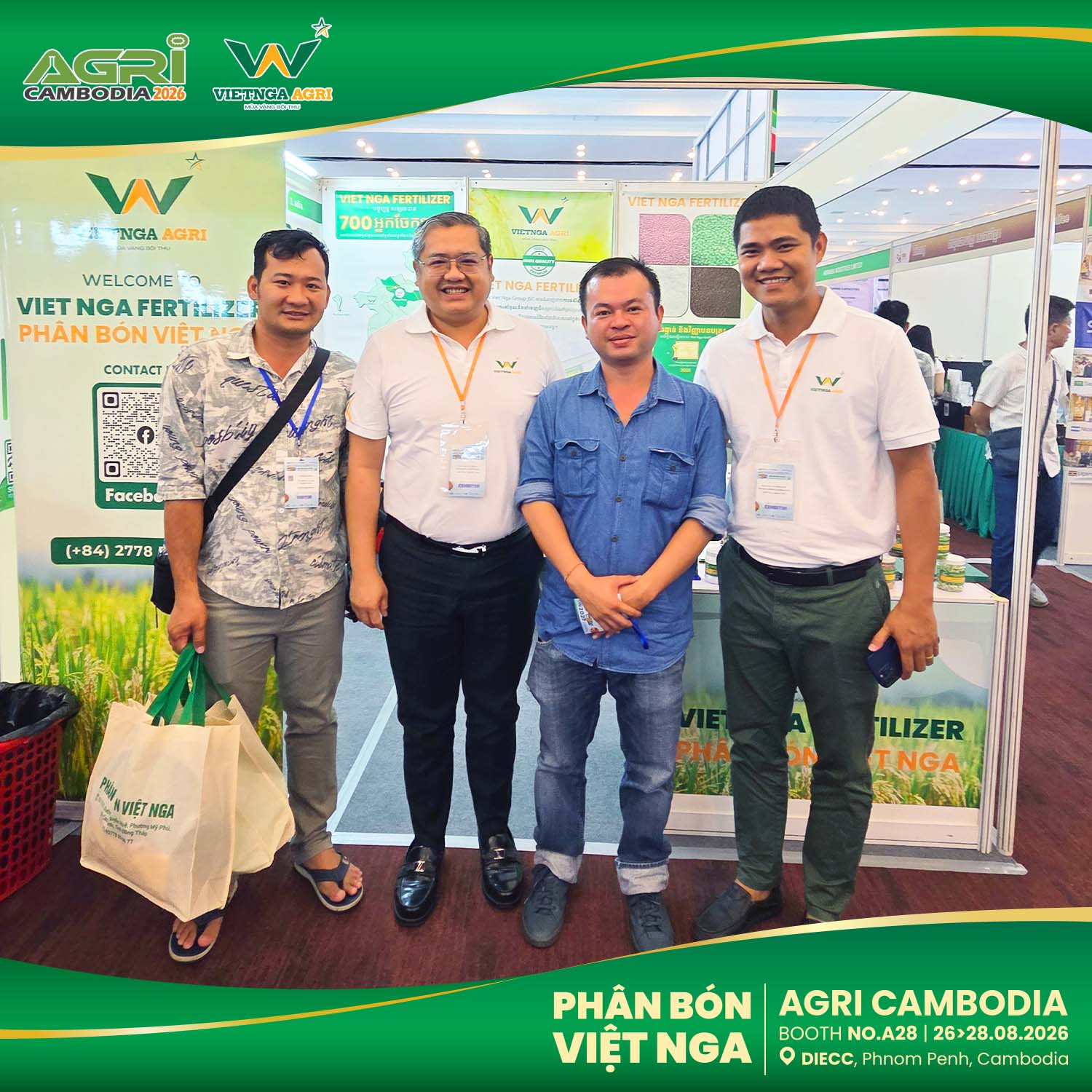 ការណែនាំផលិតផលជី និងដំណោះស្រាយអាហារូបត្ថម្ភដំណាំនៅស្តង់ A28