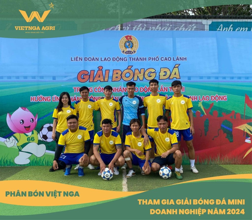 Viet Nga Agri Gives It All at the 2024 Business Football Tournament Business Football Tournament 2024
