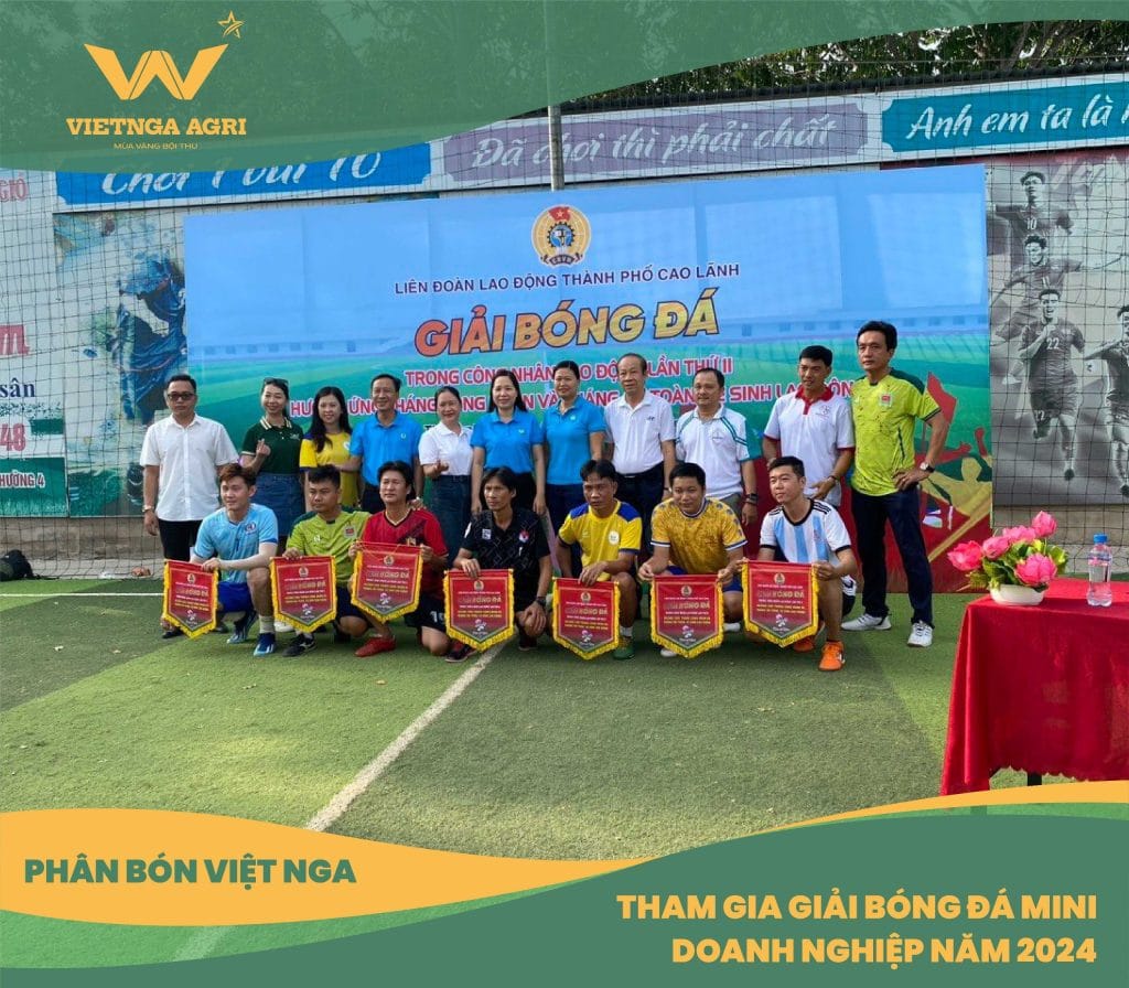 Viet Nga Agri Gives It All at the 2024 Business Football Tournament Business Football Tournament 2024