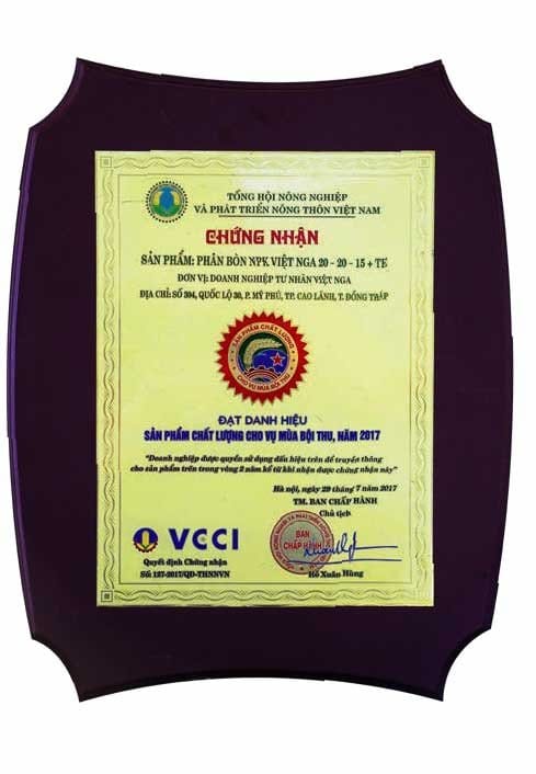 Mở Cửa Hàng Vật Tư Nông Nghiệp: Tất Tần Tật Từ A Đến Z Sản phẩm chất lượng cho vụ mùa bội thu: Sản phẩm NPK Đẻ nhánh và Đón đòng Việt Nga