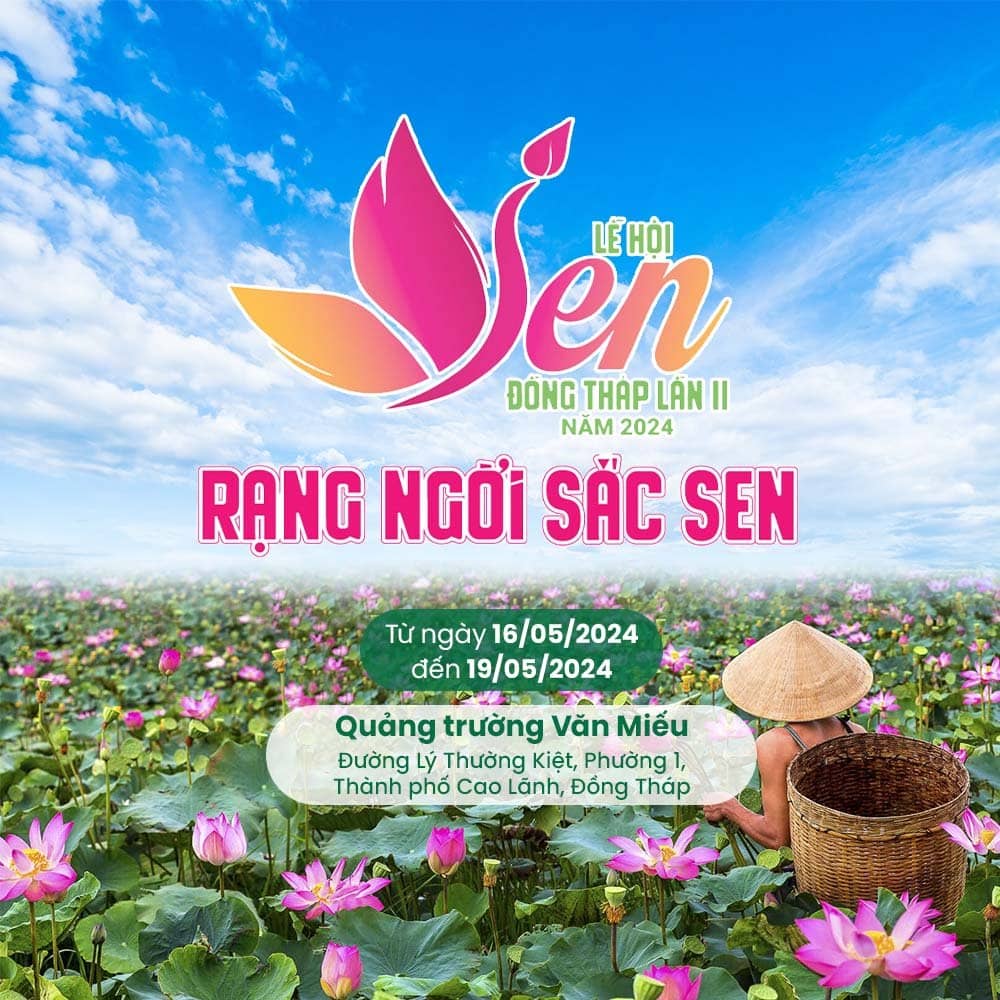 Phân Bón Việt Nga tài trợ Lễ Hội Sen 2024