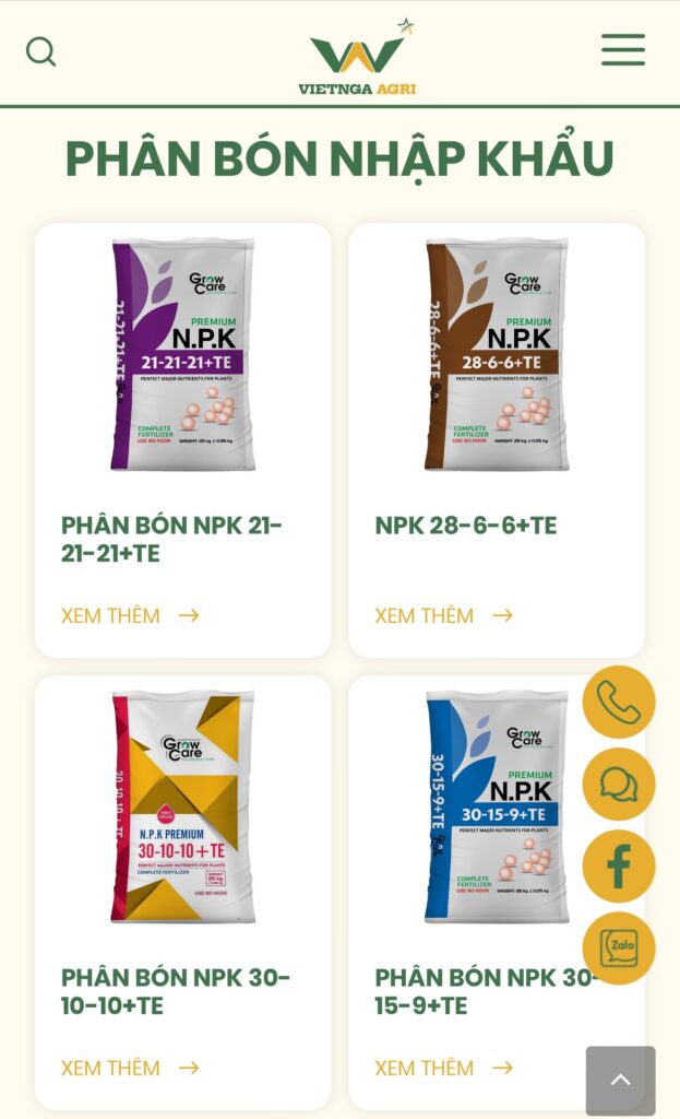 Phân Bón NPK Là Gì? Công Dụng Và Cách Sử Dụng Ra Sao? Phân bón nhập khẩu của phân bón việt nga