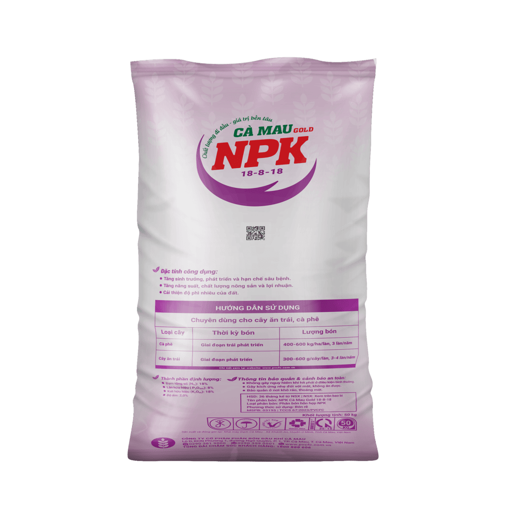 NPK Cà Mau Gold 18-8-18