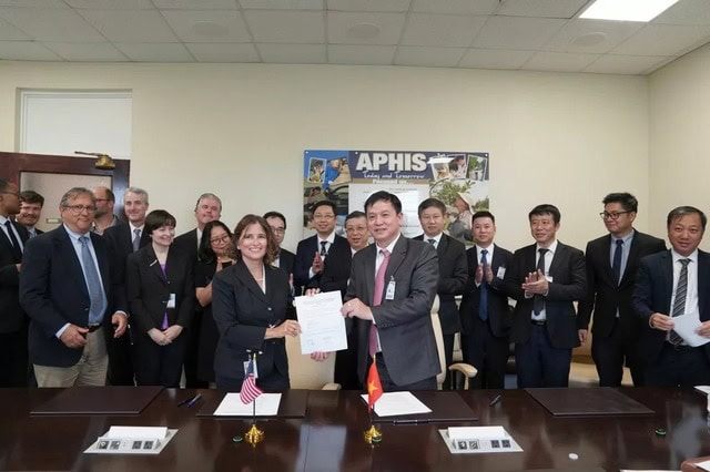 Chanh Dây Việt Nam Chuẩn Bị Xuất Khẩu Sang Thị Trường Mỹ Lễ ký Thoả thuận về khung hợp tác tại Hoa Kì