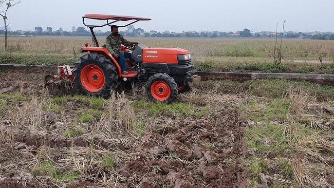 Agricultural mechanization helps improve production efficiency. Plows make tilling the land easier.