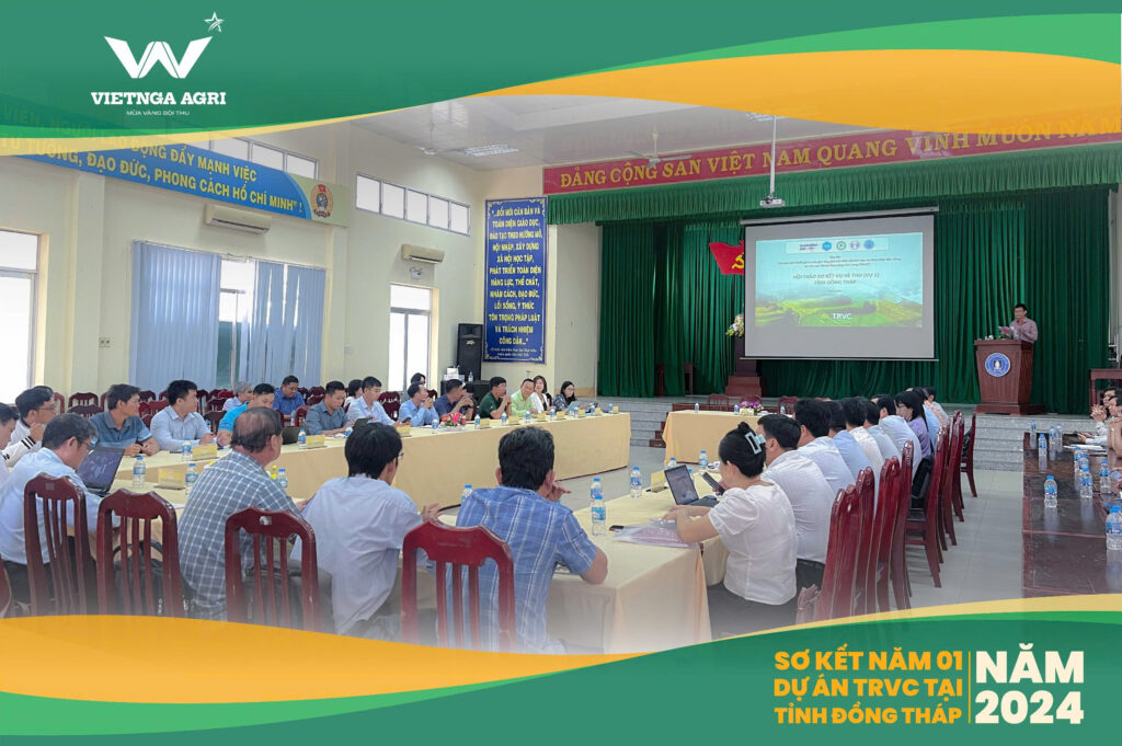 TRVC Project Year 1 Mid-term Workshop – Summer-Autumn Crop 2024, Dong Thap Province Overview of the Workshop