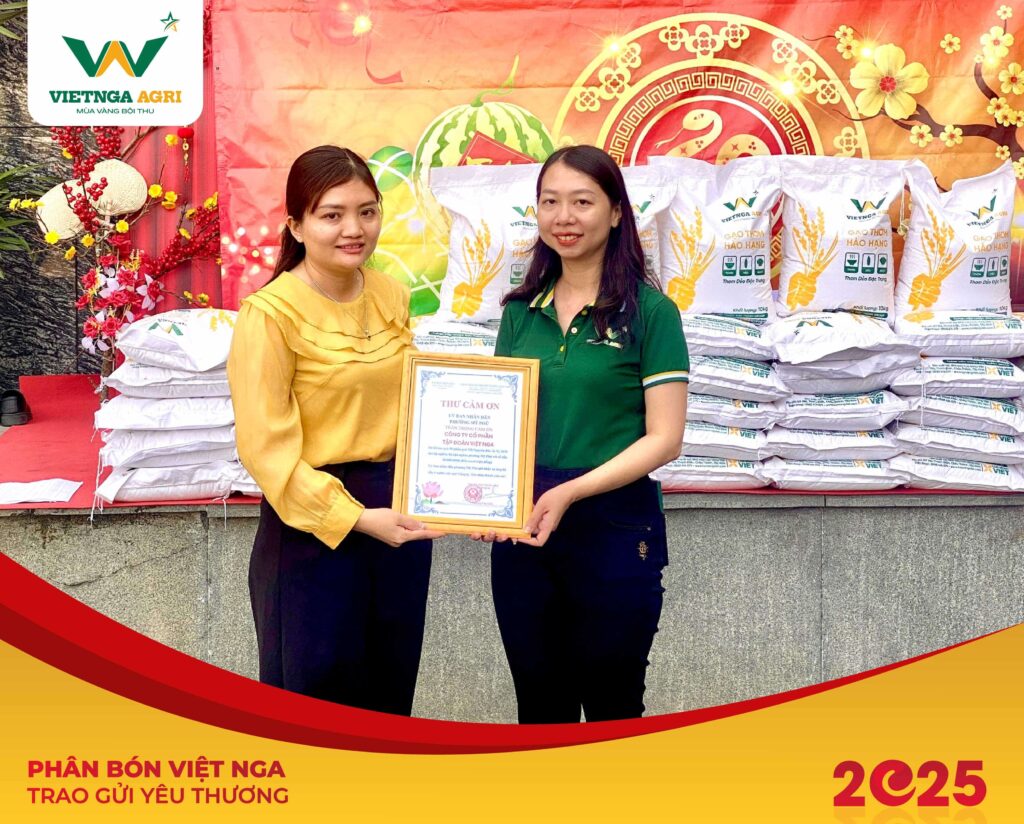 Lan Tỏa Yêu Thương Cùng Phân Bón Việt Nga - Tết Sẻ Chia 2025 tet se chia 2