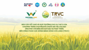 Phân Bón Việt Nga đạt giải thưởng giảm phát thải khí nhà kính trong dự án TRVC Vụ 2 