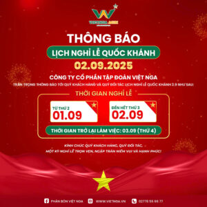 Phân Bón Việt Nga Thông Báo Lịch Làm Việc & Nghĩ Lễ 02/09/2025 z6947386748985 57066c38fd8dfe9e1a4bbcf1d80fe707