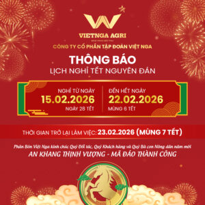 Viet Nga Agri Announces Lunar New Year Holiday Schedule for Binh Ngo 2026 Viet Nga Agri Announces Lunar New Year Holiday Schedule for Binh Ngo 2026