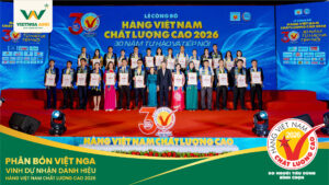 Danh hiệu Hàng Việt Nam Chất Lượng Cao 2026 là sự ghi nhận cho chiến lược phát triển bền vững, chất lượng sản phẩm ổn định và uy tín thương hiệu của Phân Bón Việt Nga. Danh hiệu Hàng Việt Nam Chất Lượng Cao 2026 là sự ghi nhận cho chiến lược phát triển bền vững, chất lượng sản phẩm ổn định và uy tín thương hiệu của Phân Bón Việt Nga.