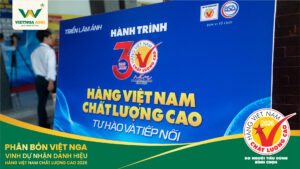 Phân Bón Việt Nga Hai Năm Liên Tiếp Đạt Danh Hiệu Hàng Việt Nam Chất Lượng Cao. 6