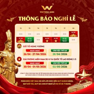 Phân Bón Việt Nga Thông Báo Lịch Nghỉ Lễ Giỗ Tổ Hùng Vương, 30/04 Và 01/05. Phân Bón Việt Nga Thông Báo Lịch Nghỉ Lễ Giỗ Tổ Hùng Vương, 30/04 Và 01/05.