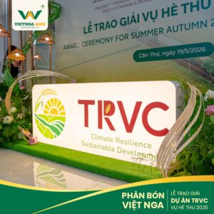 Phân Bón Việt Nga Vinh Dự Nhận Giải Thưởng Dự án TRVC - Vụ Hè Thu 2025 VNG 2026 SOCIAL POST TRVC NHAN THUONG VU 2 2