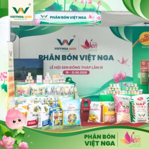 Phân Bón Việt Nga Cùng Lan Tỏa Giá Trị Nông Nghiệp Đất Sen Hồng Tại Lễ Hội Sen Đồng Tháp 2026 Phân Bón Việt Nga Cùng Lan Tỏa Giá Trị Nông Nghiệp Đất Sen Hồng Tại Lễ Hội Sen Đồng Tháp 2026