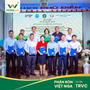 Phân Bón Việt Nga Tham Dự Hội Nghị Truyền Thông Và Ký Kết Hợp Tác Trong Khuôn Khổ Dự Án TRVC 2