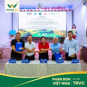 Phân Bón Việt Nga Tham Dự Hội Nghị Truyền Thông Và Ký Kết Hợp Tác Trong Khuôn Khổ Dự Án TRVC 4
